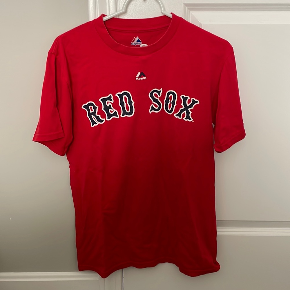 Majestic Red Sox Pedroia T-Shirt